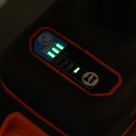 Gaikovert battery Kingqueen KQ-287, shock, 18 V, 2x4 Ah, 600 nm, 1/2 ", 3 modes-9