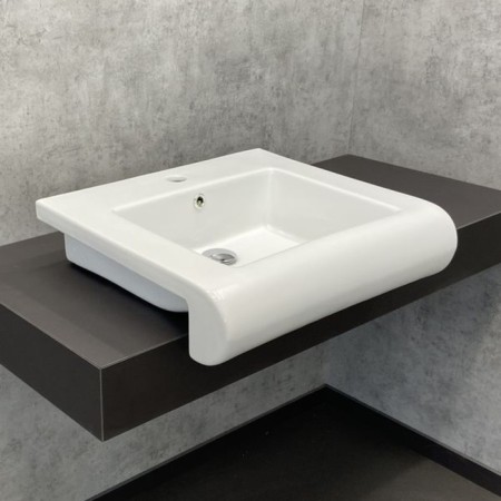 Comforty 8055 sink, white color-3