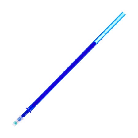 Blue blue handle with erased mazari "CATODREAM" + 9 rods included, needle -off writing node 0.5 mm, thermal -sensitive ink mix-7