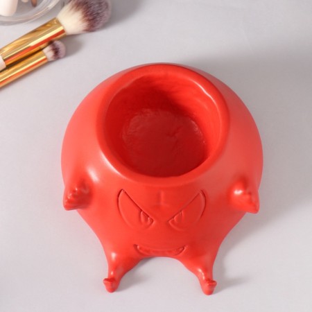 The subject of the interior "Evil laughter" 6.5*12.5cm red-5