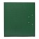 A4, 75 mm registrar, calligrata, PVC, embossing "Len", metal edging, pocket for a spine, collected, green, mix
