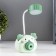 Table lamp "Delhi" LED 2 modes 2W USB green 11.7x7x12 cm Risalux