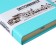 Sketchmarker sketchbook, 120 x 120 mm, 80 sheets, solid leather cover, aquamarine, block 140 g/m2