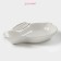 Bunny Bunny, 20.5 × 15.5 × 3.2 cm, white color, white