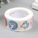 Stick Paper "Unicorn and Donuts" D = 2.5 cm 500 pcs in a roll 3x6.5x6.5 cm