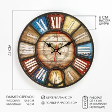 Watch walls, series: loft, D-40 cm