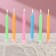 Candles in the stars cake, 7x0.6 cm, 6 pcs