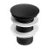 Bottom valve Zein English, a large button, stainless steel, black