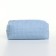 Textura zipper cosmetic bag, blue color