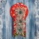Christmas tree decoration "openwork flower" (set 3 pcs) 10.5 cm, silver