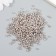 A set of plastic beads "Astra", 3 mm, 25 g, gray