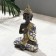 Figure "Buddha; palms" mosaic, 15x8x21cm
