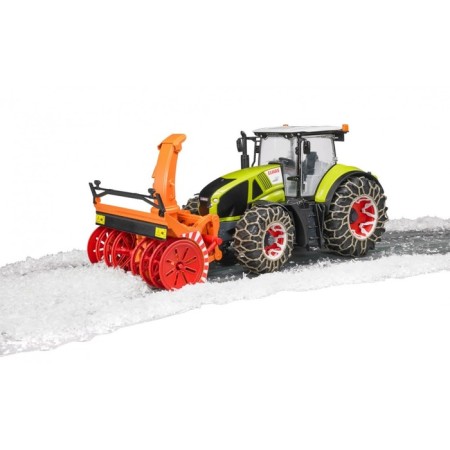 CLAAS Axion 950 tractor, C -chains and snowpipe-7