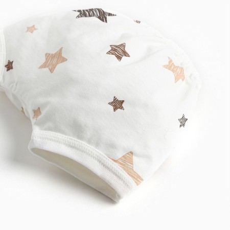 Kit for children (T -shirt, panties per diaper), milk/star, height 74 cm-2