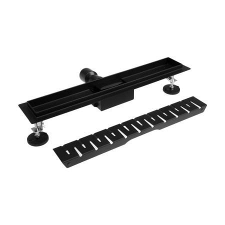 TIM BAD465002BK, 70 x 500 mm, hydro+dry smell protection, black matte-2