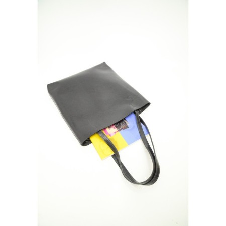 Bag bag, lightning department, dark gray color 33x5x34cm-3