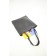 Bag bag, lightning department, dark gray color 33x5x34cm