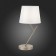 Evoluce bedside lamp. Sle300104-01. Denice. 1x40 W, E14, 22x22x44 cm, Nickel color