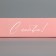 Box for sweets, confectionery packaging, 5 cells, “With love!”, 5 x 21 x 3.3 cm