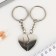 Key keychain, non -memorials “We were destined to meet” 8 x 3 cm