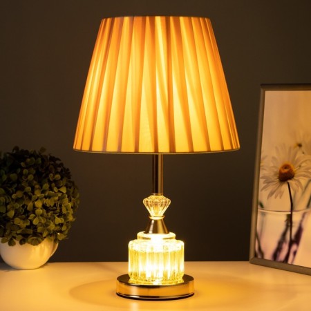 Board lamp with backlight 16885/1 E27 40W gold 22x22x40 cm-1