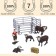 Set of figures "on the farm", 6 items