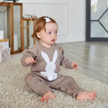 Kolonizon Knitted crumb I "hare" growth 74-80 cm-5