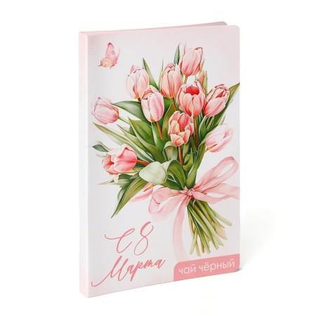 Gift tea in the postcard "Since March 8", 10 g-1