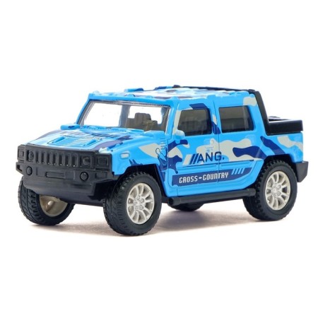 Metal “Army” machine, scale 1:43, inertia, mix-4