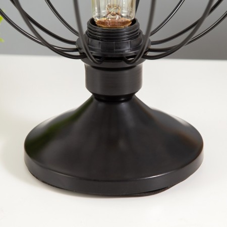 R A27 Black Risalux table lamp "Rouen"-3