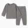 Kit for children (T -shirt/pants), gray color, height 74-80 (9 -12 months)