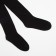 Female tights with a terry follow, the color is black, height 164, size 23-25