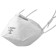Half mask filtering bison P-80 11172, FFP1, flat