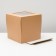 Confectionery packaging with a window, craft, 30 x 30 x 30 cm, set 5 pcs.