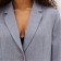 Women's jacket with buttons on the back MIST, R.L-XL, Gray