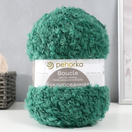 Yarn "Bookplayed" 30% moher, 20% wool, 50% acrylic 220m/200g (117-kivi)