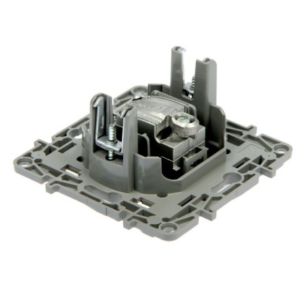 Television socket Legrand Etika 672251, single, hidden, 2DB, type "Zvezda", white-3