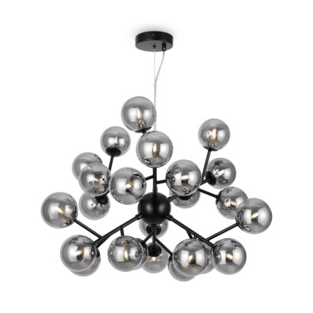 Suspension lamp Maytoni Mod545PL-24B, 24XG9, 28W, 65x65x146.5 cm, Black color