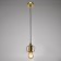 Lamp Bayerlux 1393/1gd E27 40W gold 9x9x8 cm