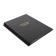 A4 Coursework folder, boumville, scallops/cassation, without paper, black color (capacity up to 300 sheets)