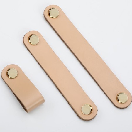 Cappio RSC010, leather, m/o 128 mm sloping handle, beige color-4