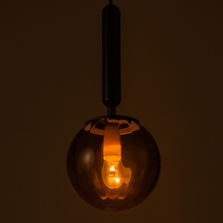 Bayerlux lamp "Javier" E14 40W Black-Herma 15x15x35-185 cm-3