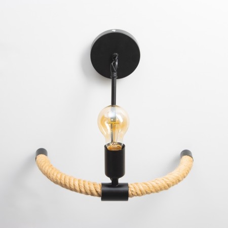 Бра "Аврора" Е27 40Вт черный 15х20х22см-3