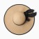 Women's hat minku, light brown color, rr 58