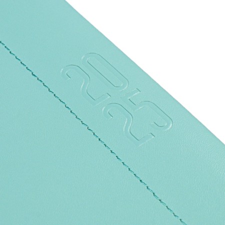 Dated 2025 diary, A5, 176 sheets of Escalada, a solid cover of artificial leather with foam rubber, pancake embossing, liesse, block 70 g/m2, green-3