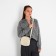 Cross-Bodi Bag on a zipper, beige color