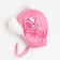 Kitty hat for a girl, pink color, size 44