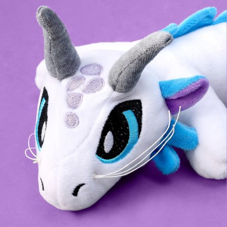 Soft toy "Dragon Big", white-2