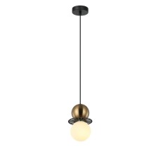 Suspended Gerhort G51261/1BK+BRS WT, 1x25W, G9, 86x12x12 cm, bronze color