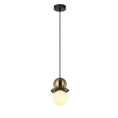 Suspended Gerhort G51261/1BK+BRS WT, 1x25W, G9, 86x12x12 cm, bronze color